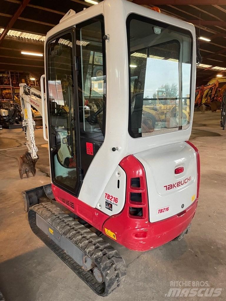 Takeuchi TB216 Mini rýpadla < 7t