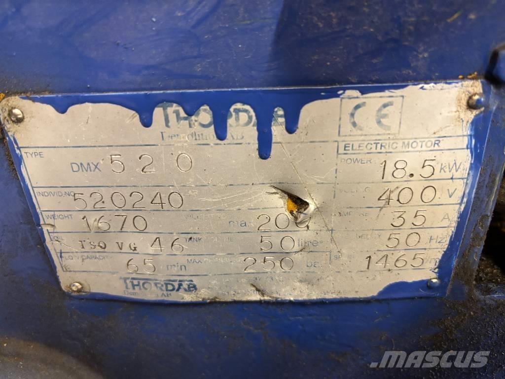  Thordab DMX 520 Demoliční rýpadla