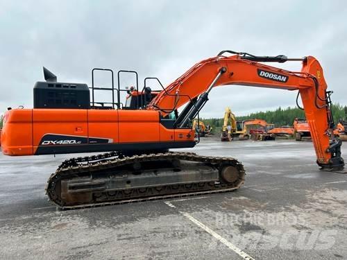 Doosan DX420LC-5 Pásová rýpadla