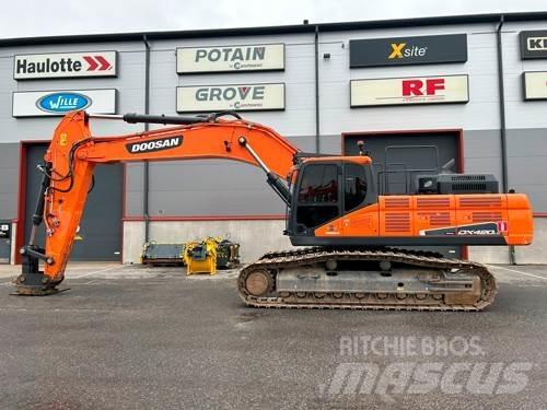 Doosan DX420LC-5 Pásová rýpadla