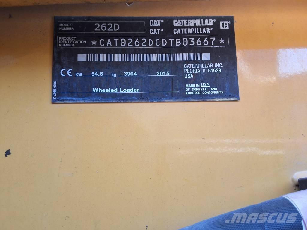CAT 262 D Smykem řízené nakladače