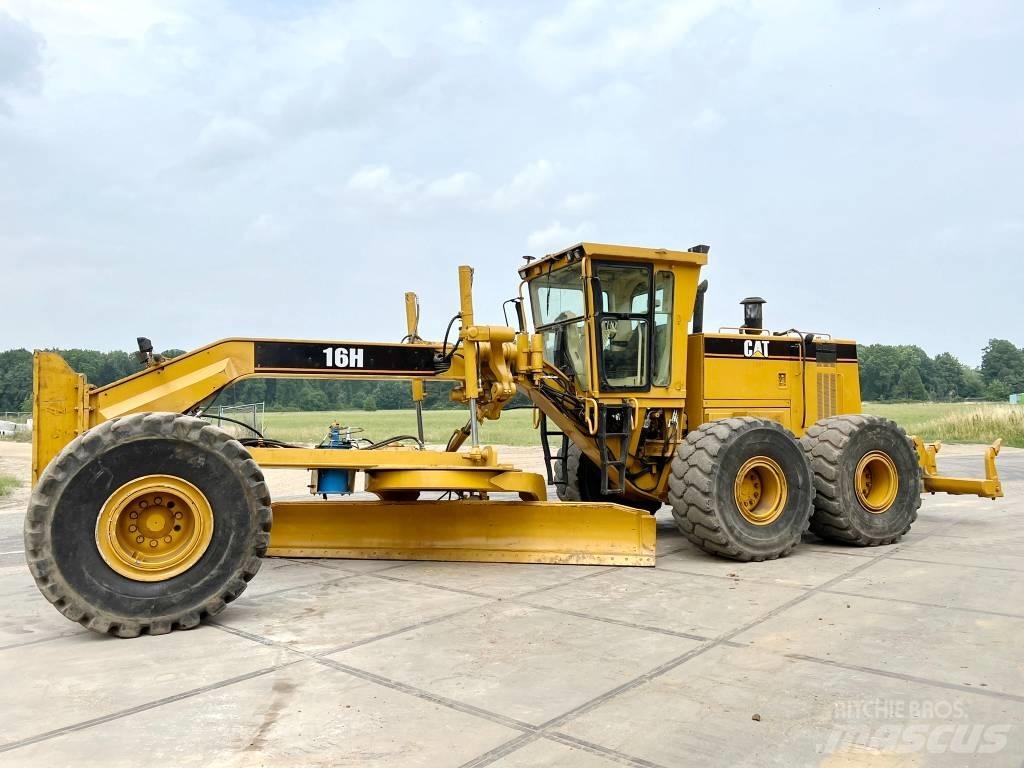 CAT 16H + RIPPER Grejdry