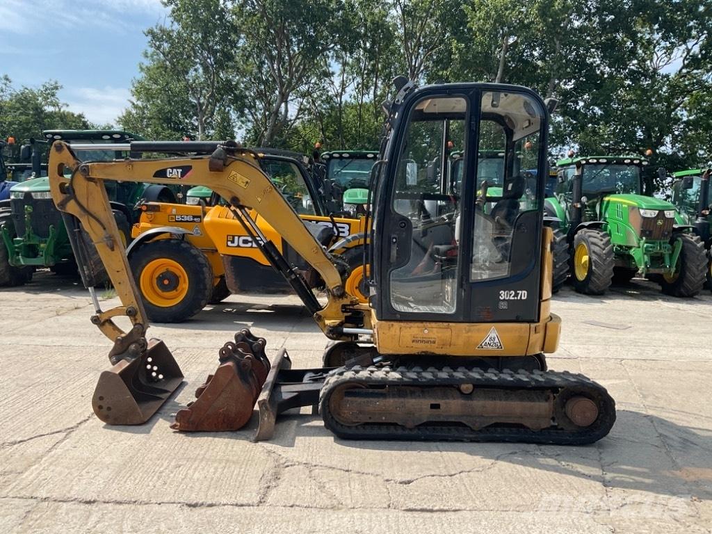 CAT 302.7 D CR Mini rýpadla < 7t