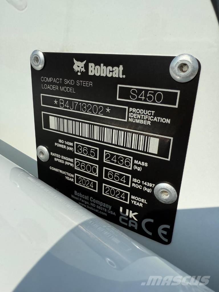 Bobcat S 450 Smykem řízené nakladače