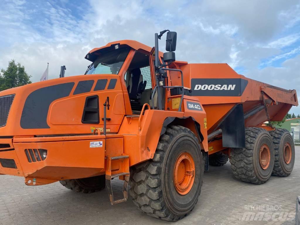 Doosan DA 40 Kloubové dempry