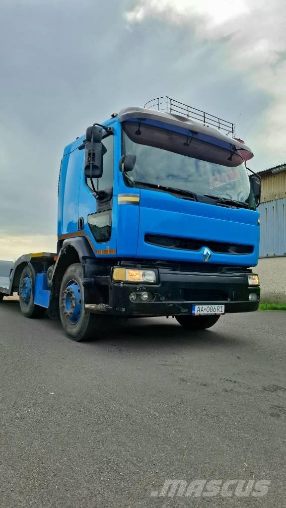 Renault Premium 340 Nákladní automobily pro přepravu lesních strojů