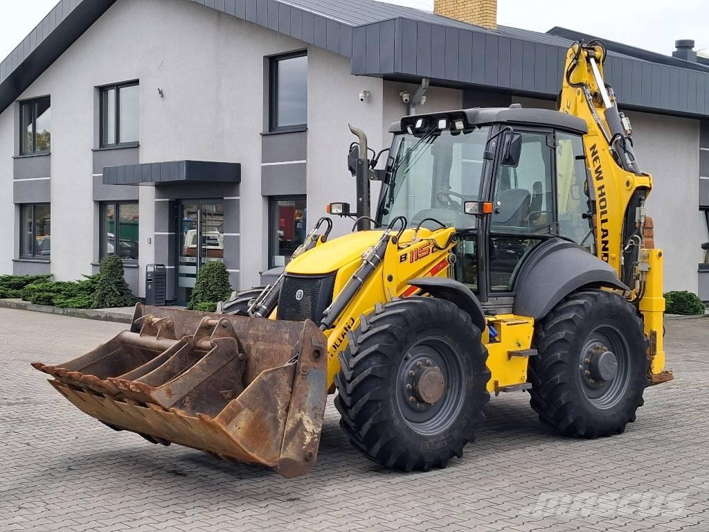 New Holland B 115 C Rýpadlo-nakladače