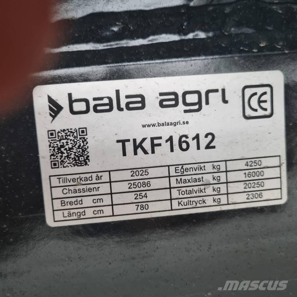 Bala TKF 1612 Obilné návěsy
