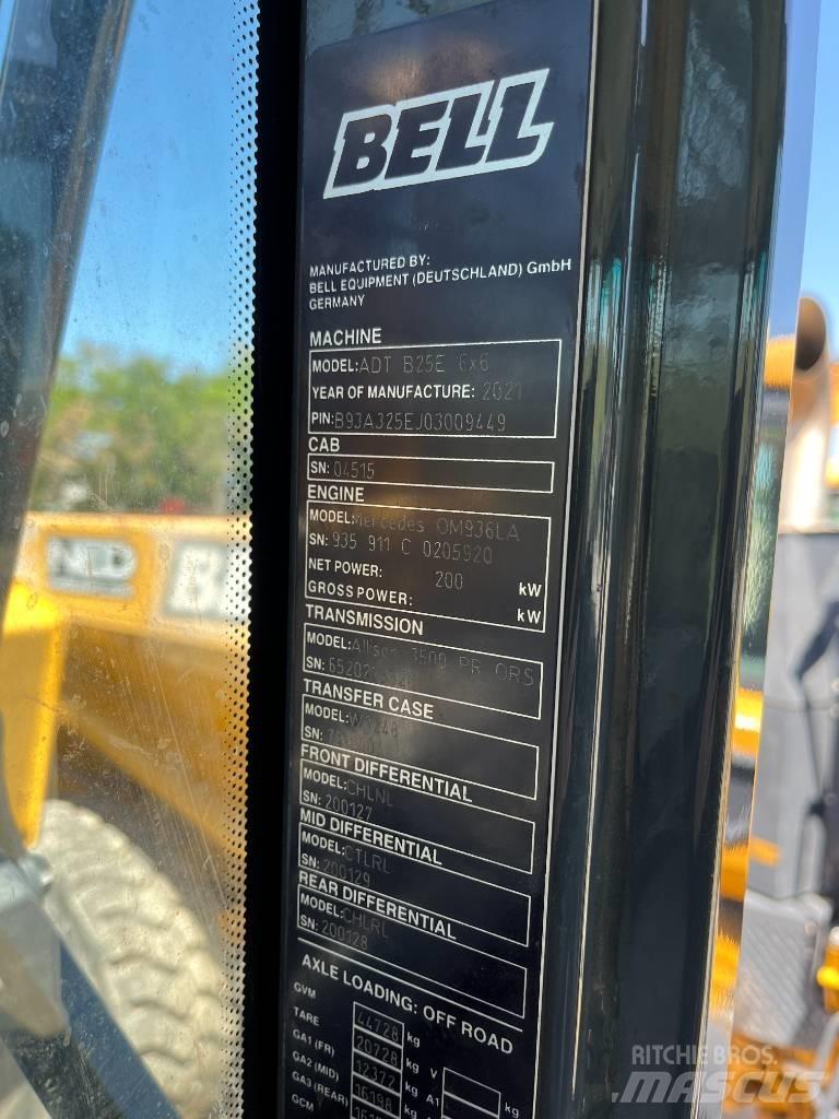Bell B25E Kloubové dempry