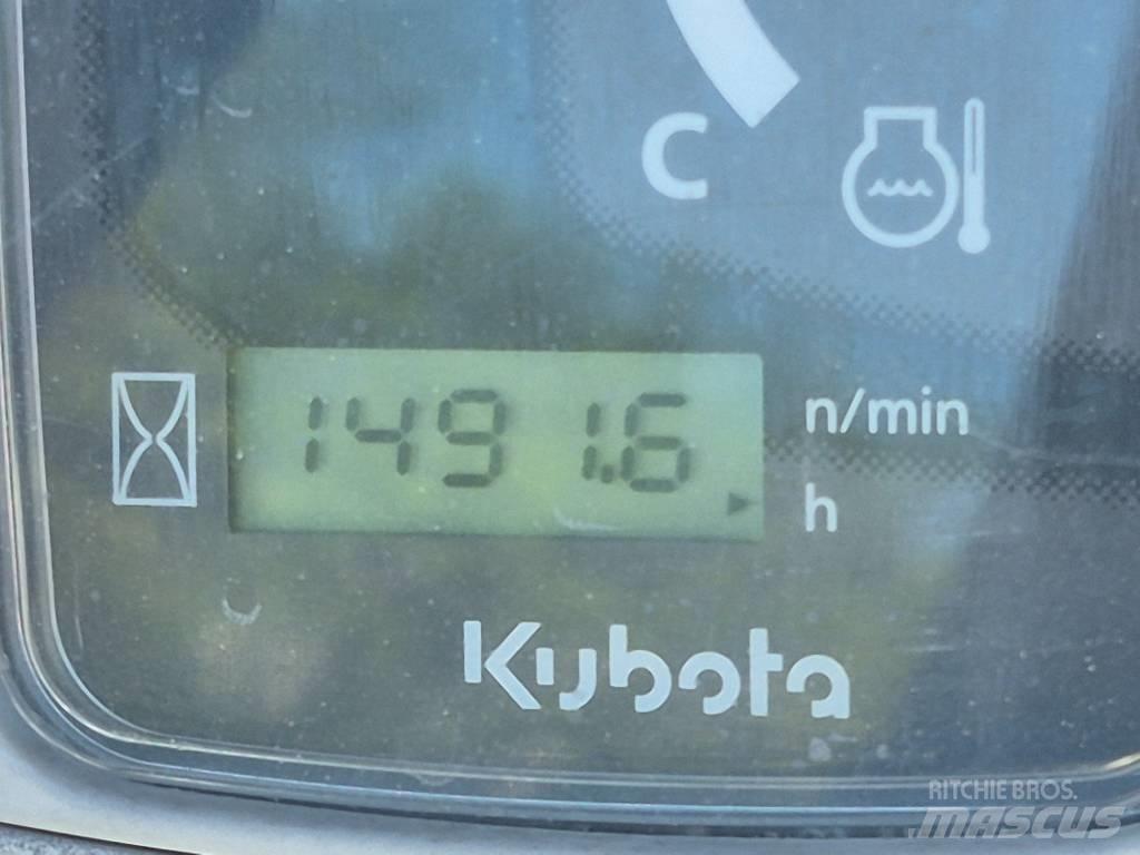 Kubota KX 018-4 Mini rýpadla < 7t