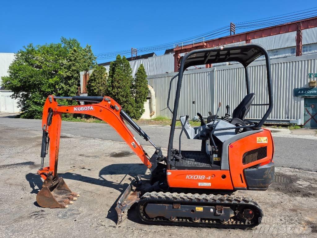 Kubota KX 018-4 Mini rýpadla < 7t
