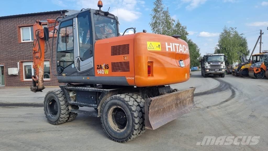 Hitachi ZX 140 W-3 Kolová rýpadla
