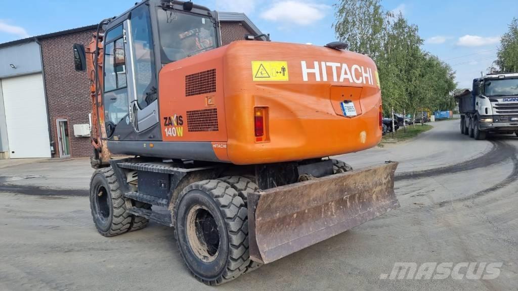 Hitachi ZX 140 W-3 Kolová rýpadla