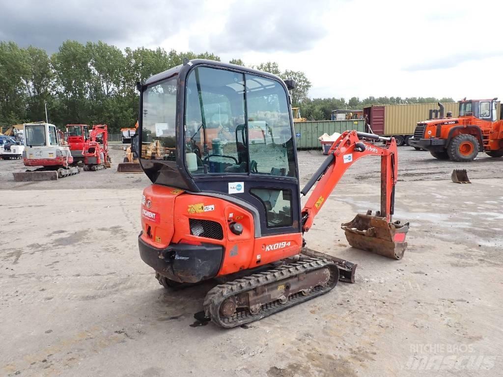 Kubota KX 019-4 Mini rýpadla < 7t