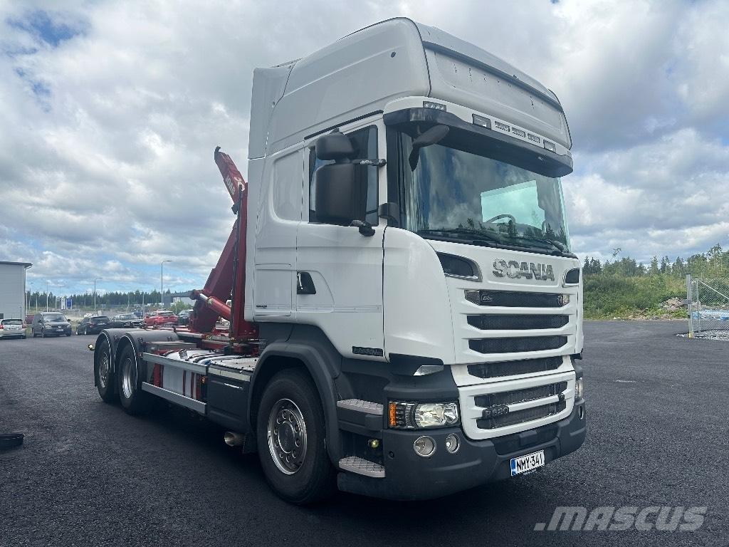 Scania R520 6x2*4 Hákový nosič kontejnerů