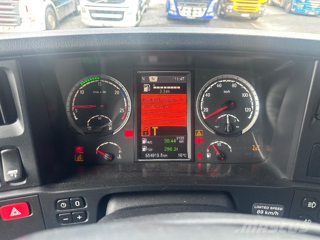 Scania R520 6x2*4 Hákový nosič kontejnerů