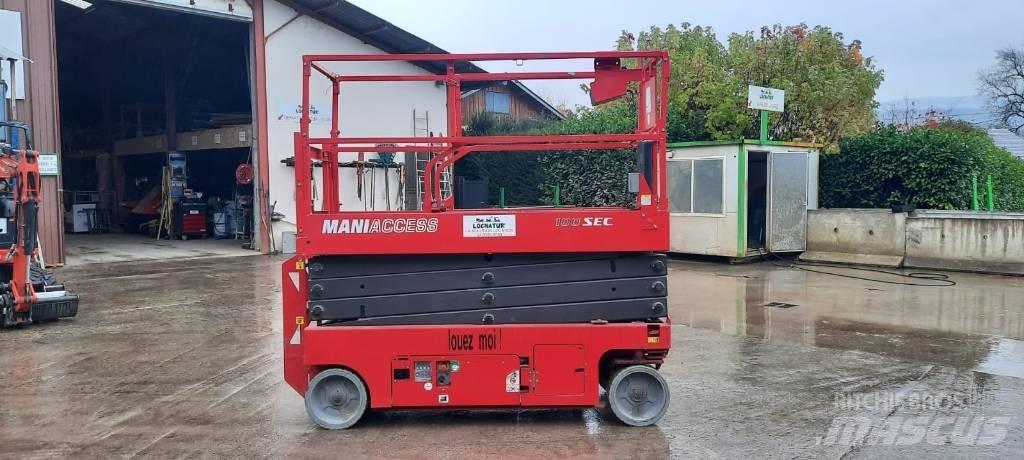 Manitou 100 SEC Nůžková zvedací plošina