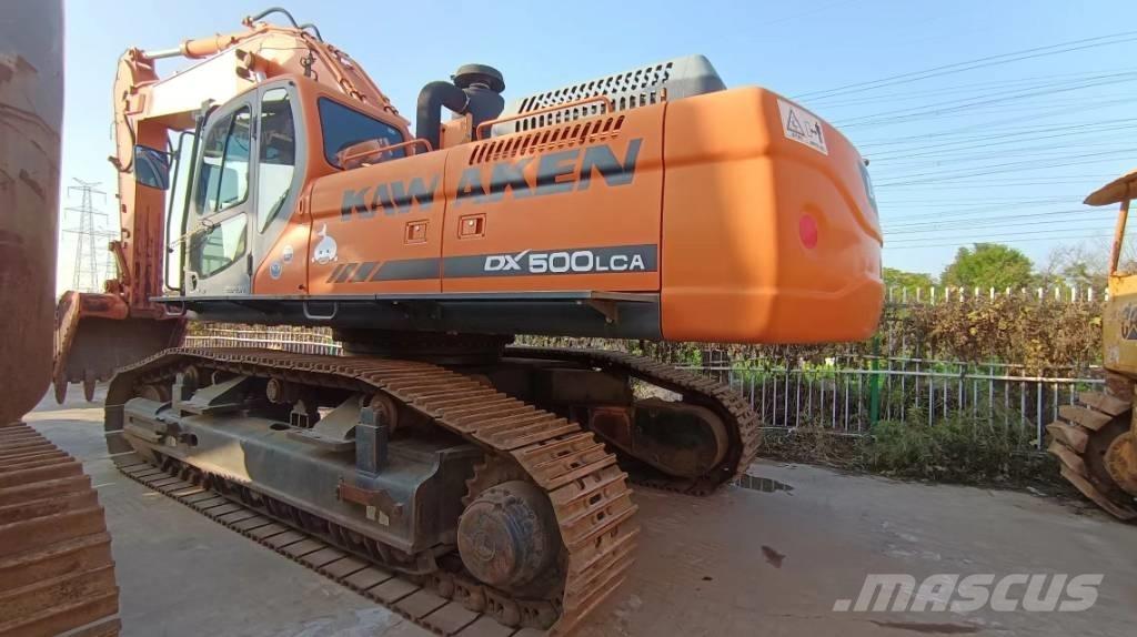 Doosan DX 500 LCA Pásová rýpadla