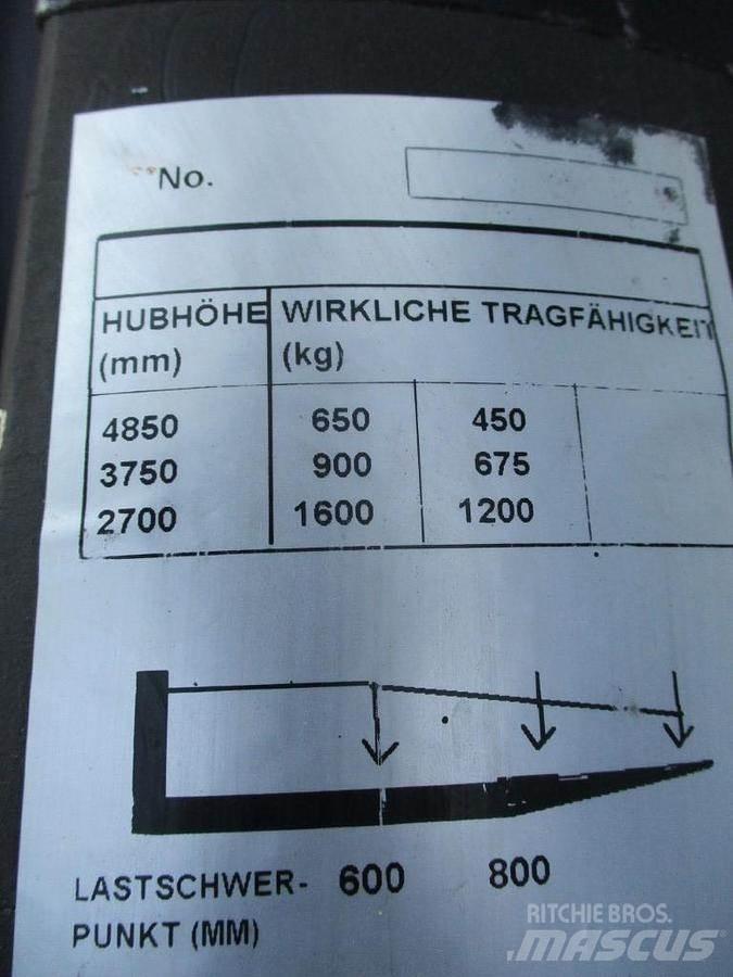 BT SPE 160 Ručně vedené vysokozdvižné vozíky