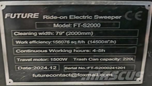  Future FT-S2000 Podlahové mycí stroje