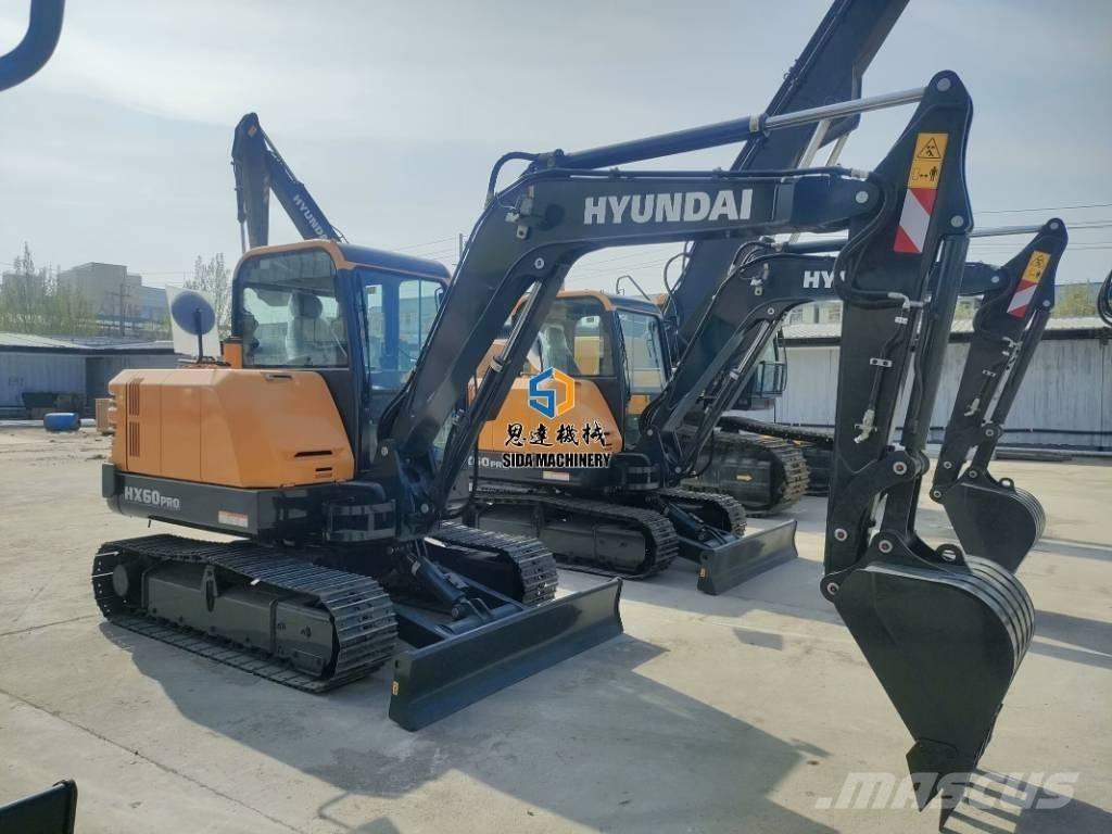 Hyundai HX60Pro Mini rýpadla < 7t
