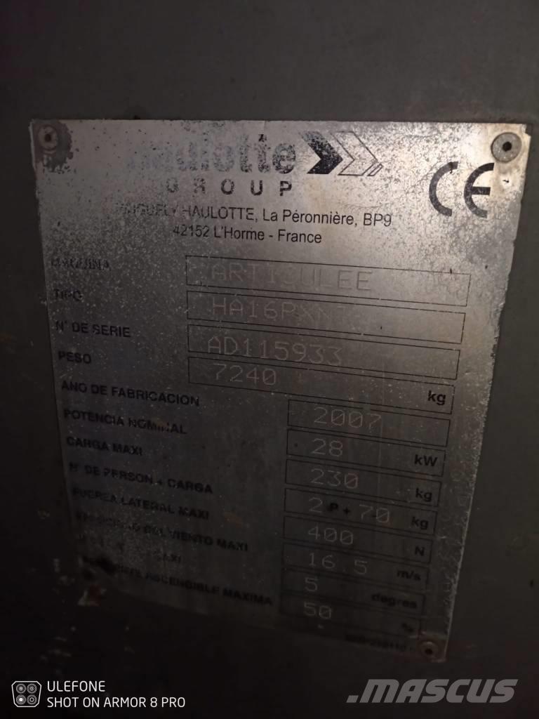 Haulotte HA 16 PX NT Kloubové plošiny