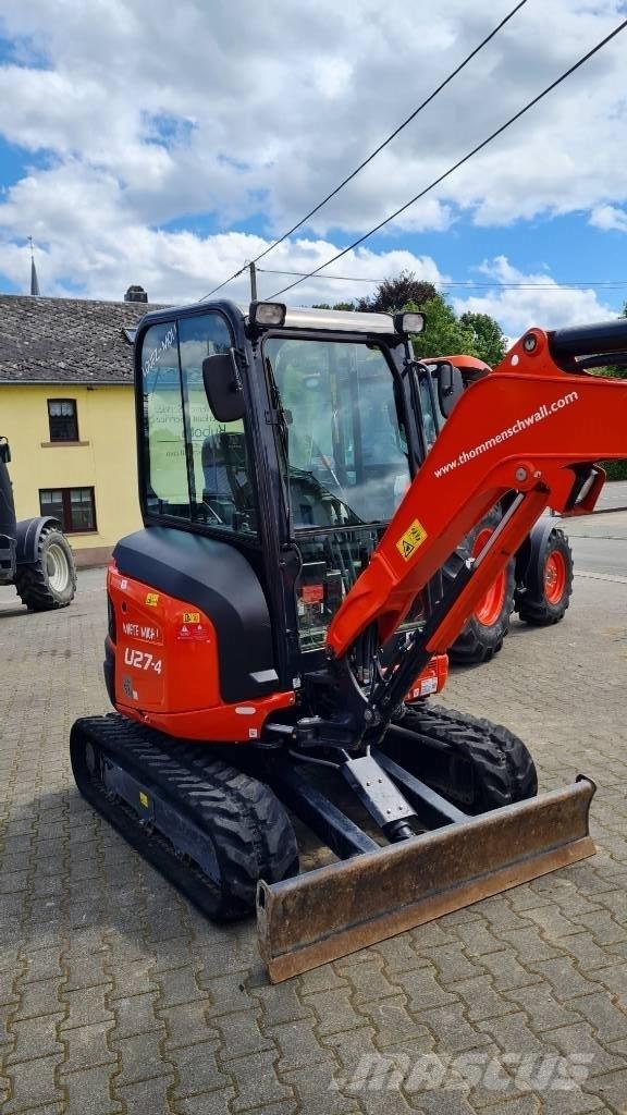Kubota U27-4 Hi-Lux Mini rýpadla < 7t