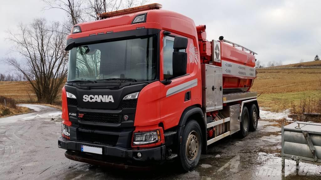 Scania P450 XT Kombinované/Čerpací cisterny