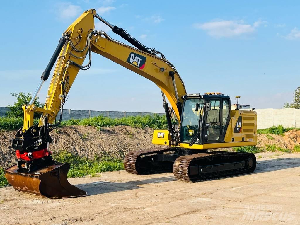 CAT 323 Pásová rýpadla