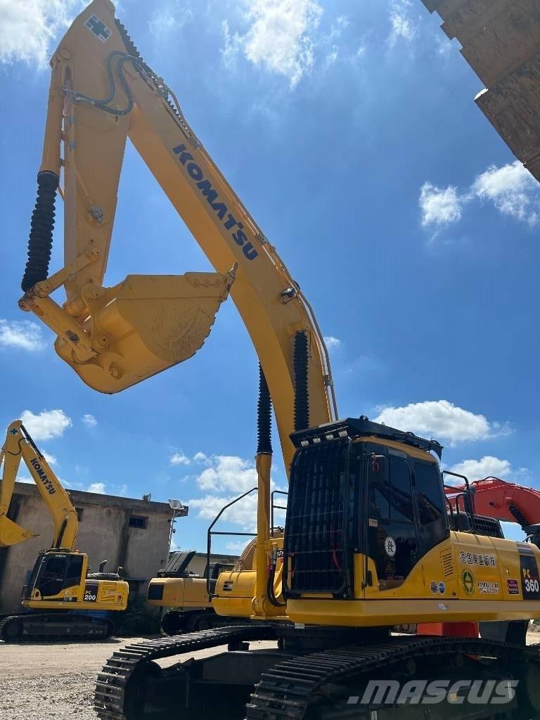 Komatsu PC 360-7 Pásová rýpadla