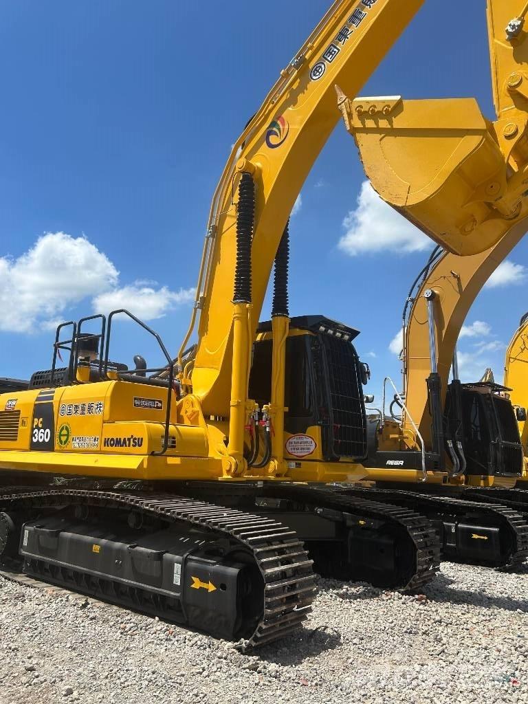Komatsu PC 360-7 Pásová rýpadla