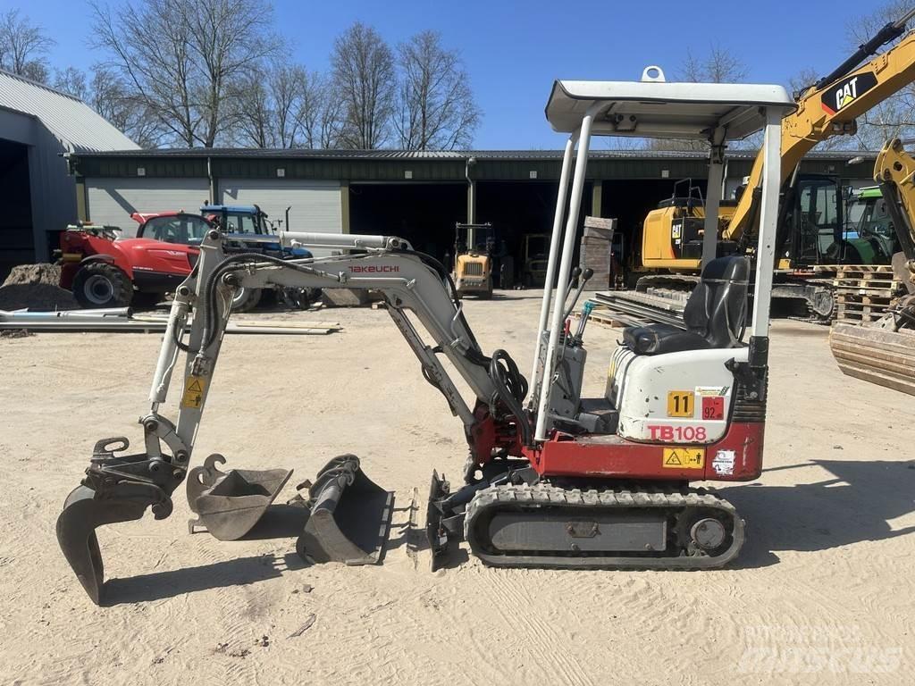 Takeuchi TB108 Mini rýpadla < 7t