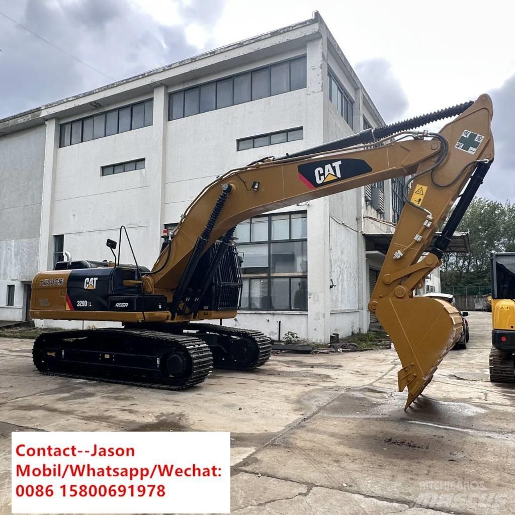 CAT 329 D2L Pásová rýpadla