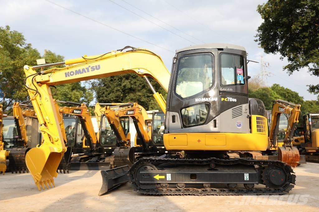 Komatsu PC 78 US-6 Midi rýpadla 7t - 12t