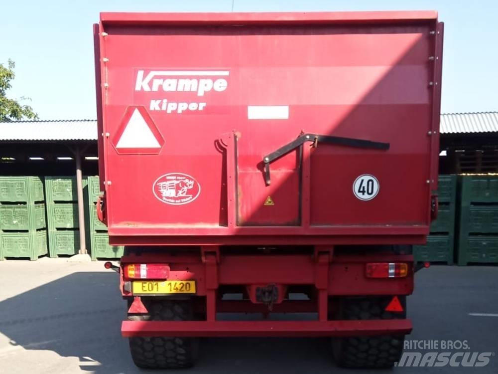 Krampe Big Body 550 Valníkové návěsy/Návěsy se sklápěcími bočnicemi