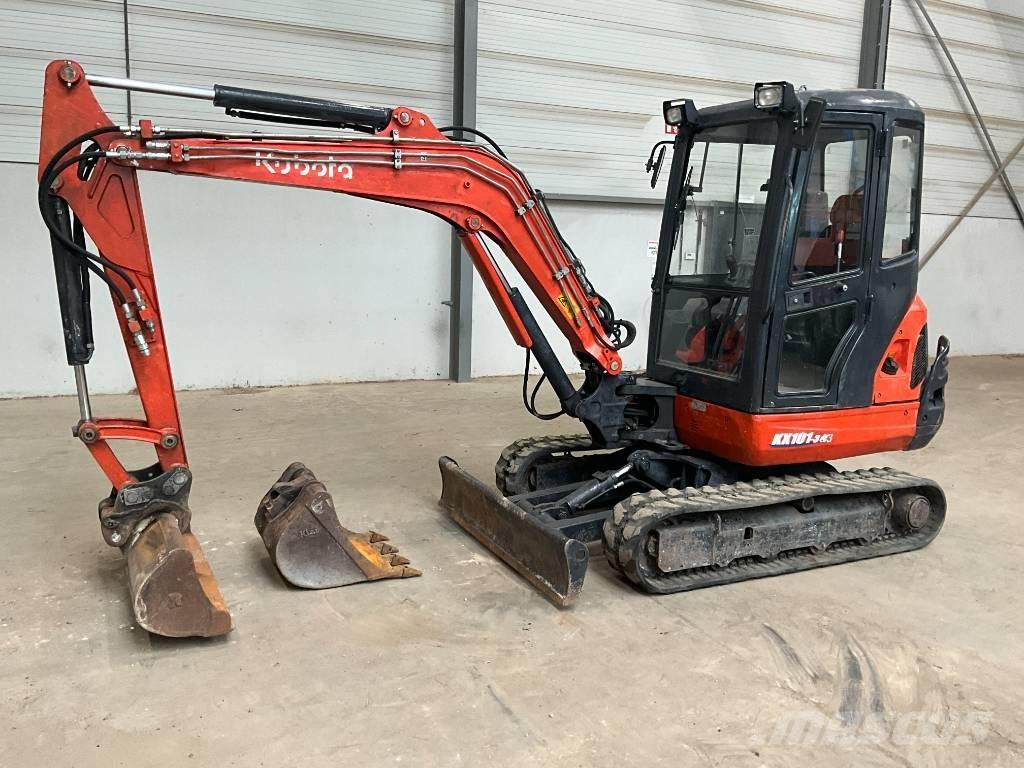 Kubota KX 101-3 A 3 Mini rýpadla < 7t
