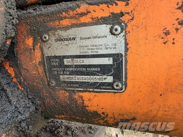 Doosan DX 520 LC Pásová rýpadla