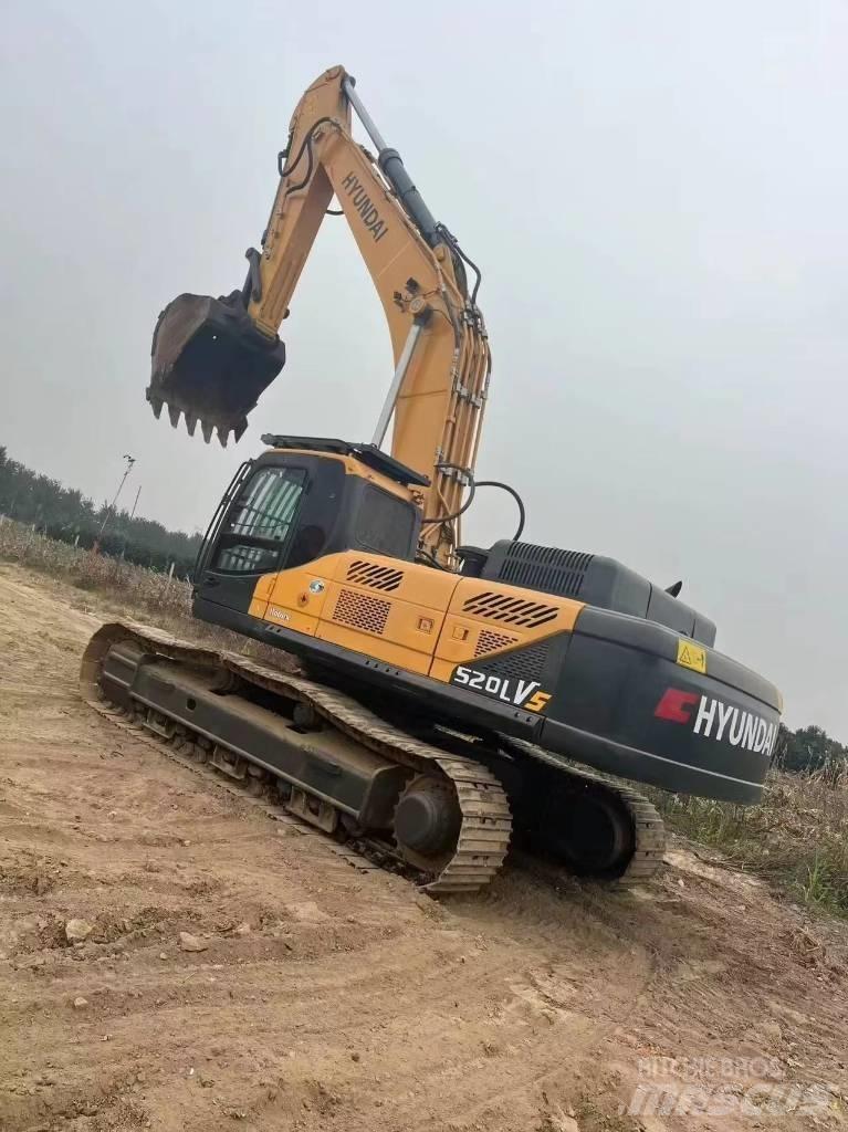 Hyundai Robex 520 VS Pásová rýpadla
