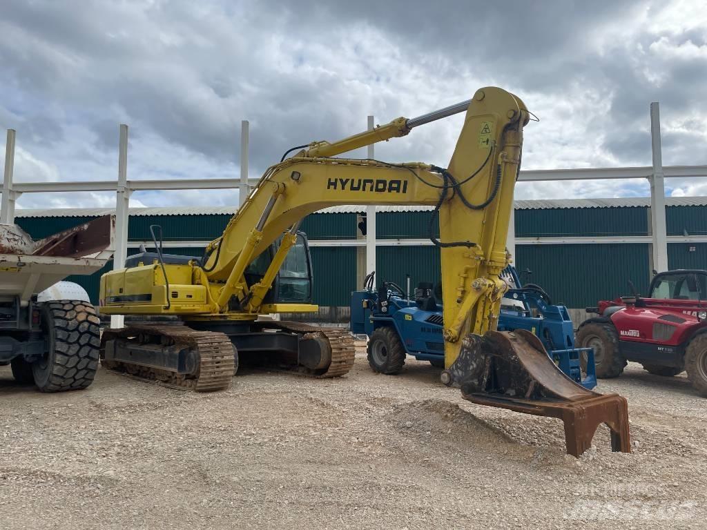 Hyundai R 450 LC-7 Pásová rýpadla