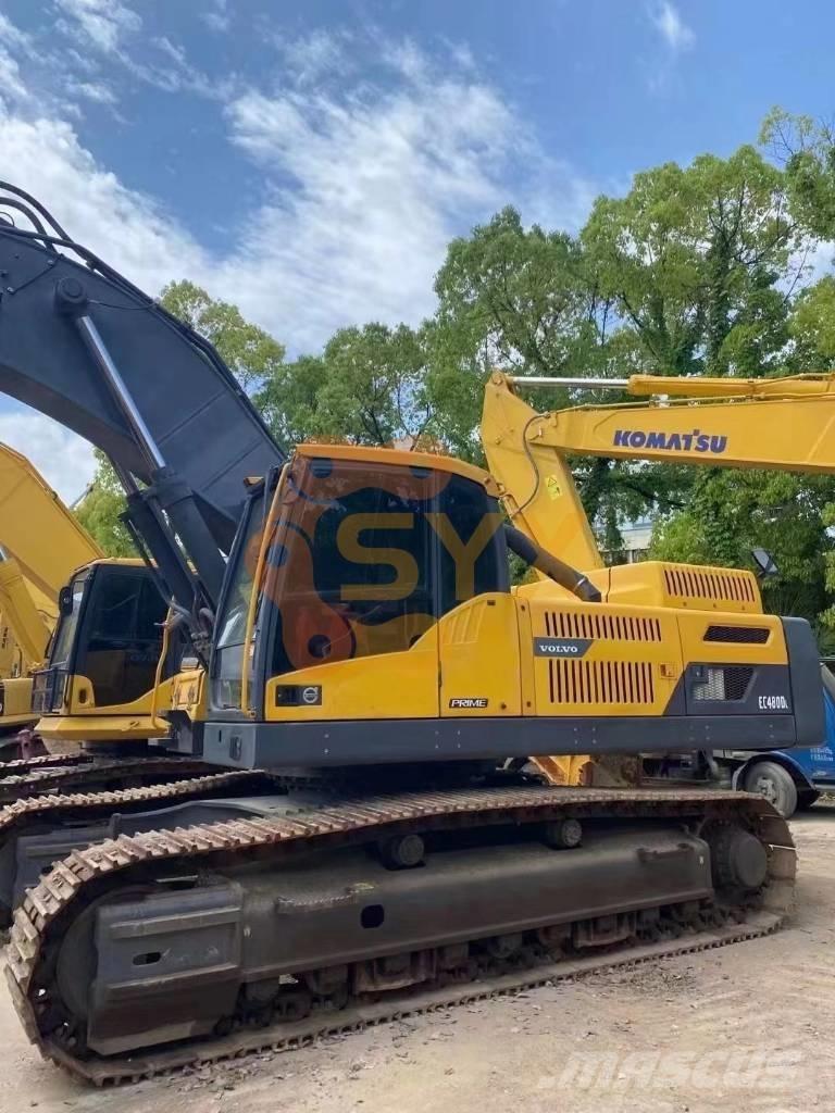 Volvo EC 480 D L Pásová rýpadla