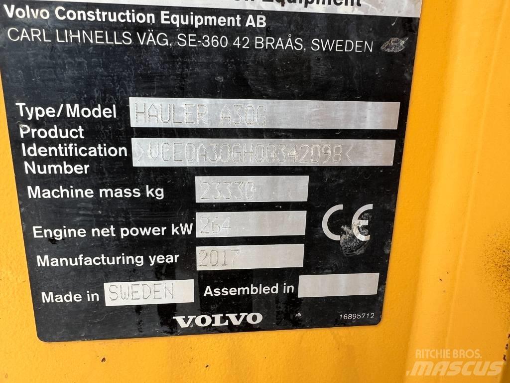 Volvo A30G Kloubové dempry