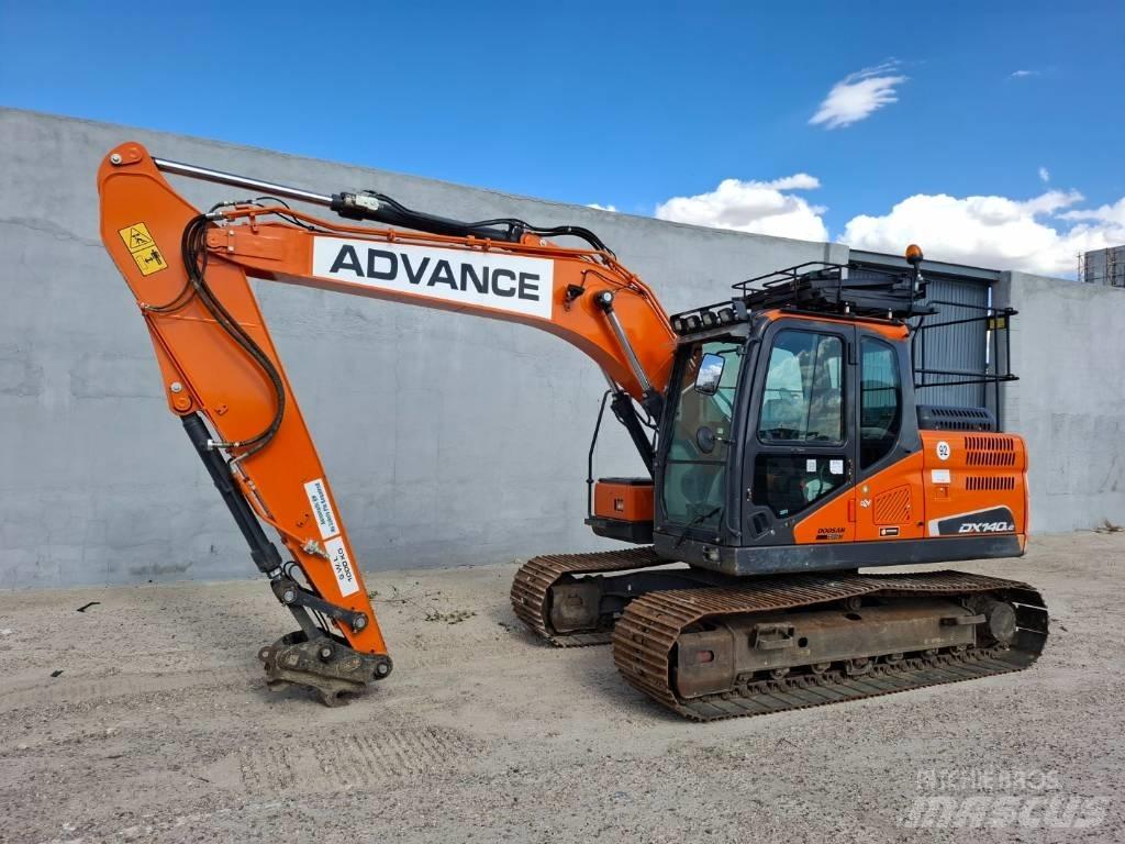 Doosan DX 140LC-5 Pásová rýpadla