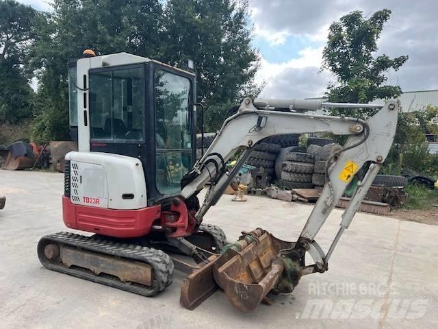 Takeuchi TB 23 R Mini rýpadla < 7t