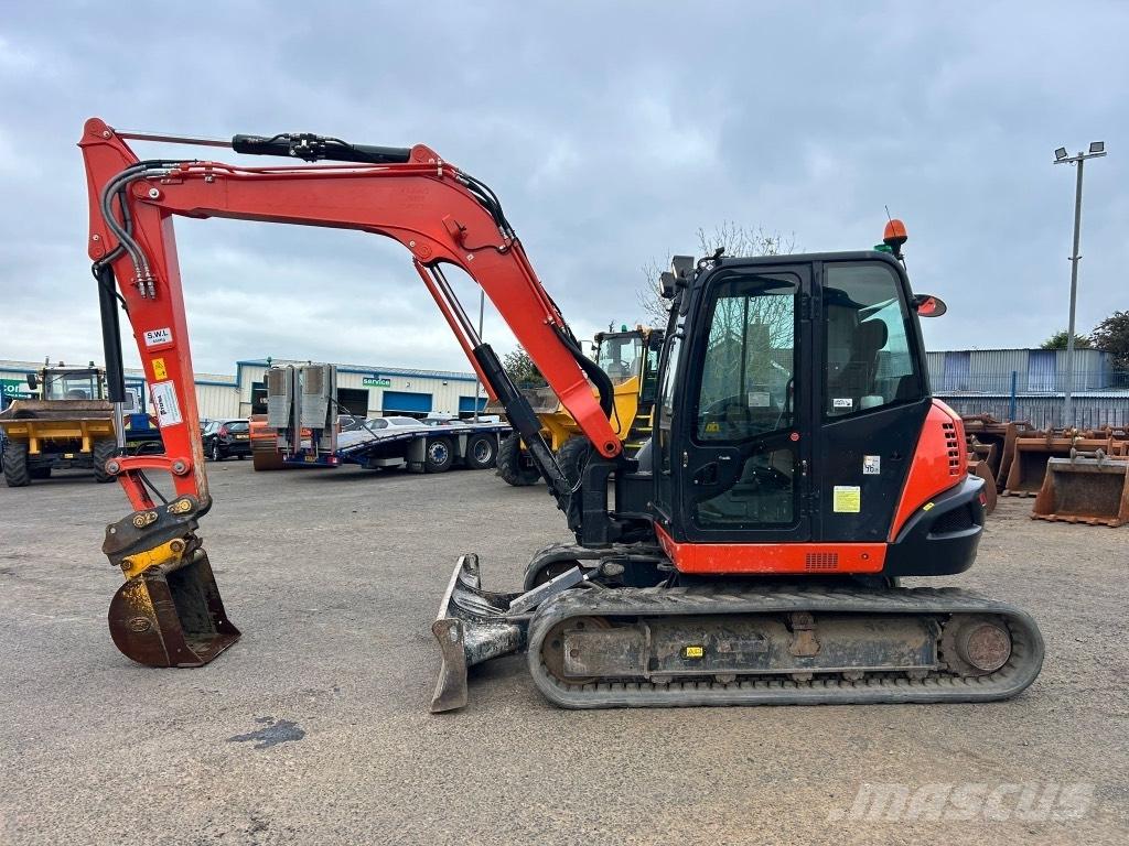 Kubota KX080-4 Midi rýpadla 7t - 12t