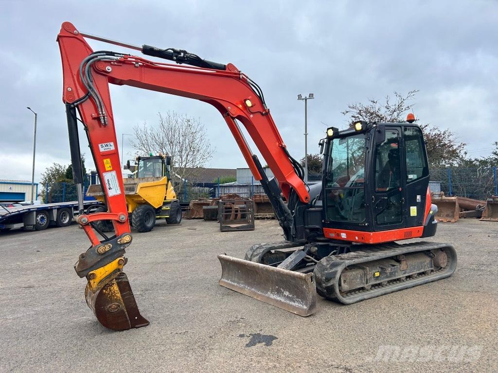 Kubota KX080-4 Midi rýpadla 7t - 12t