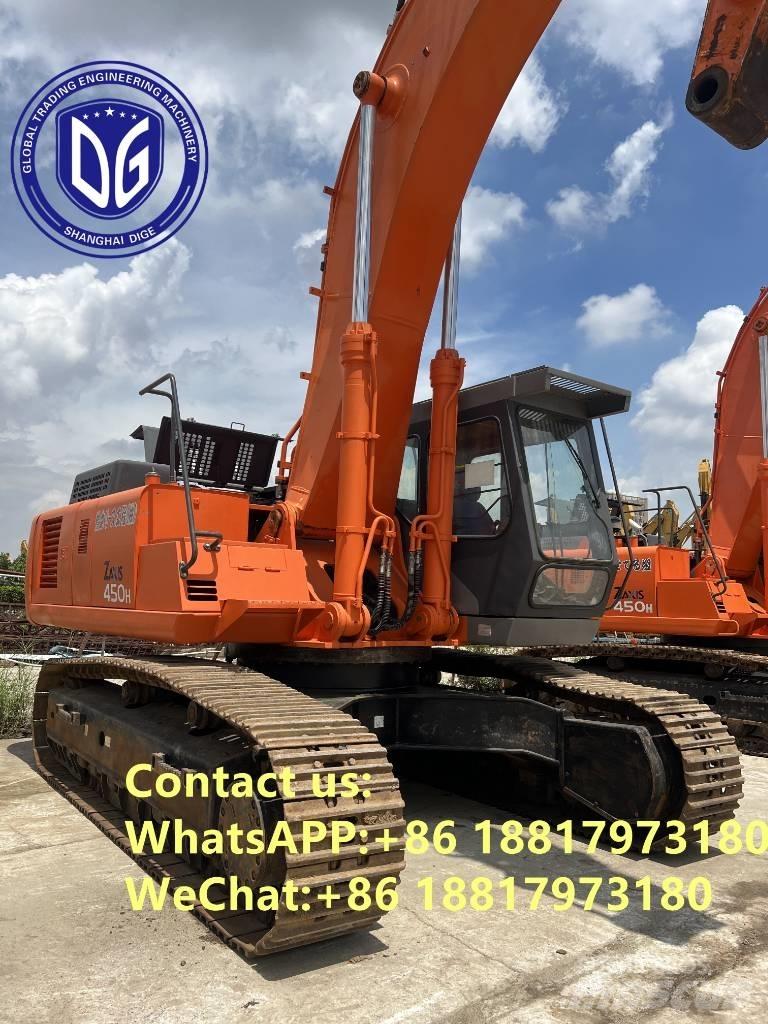 Hitachi ZX 450 H Pásová rýpadla