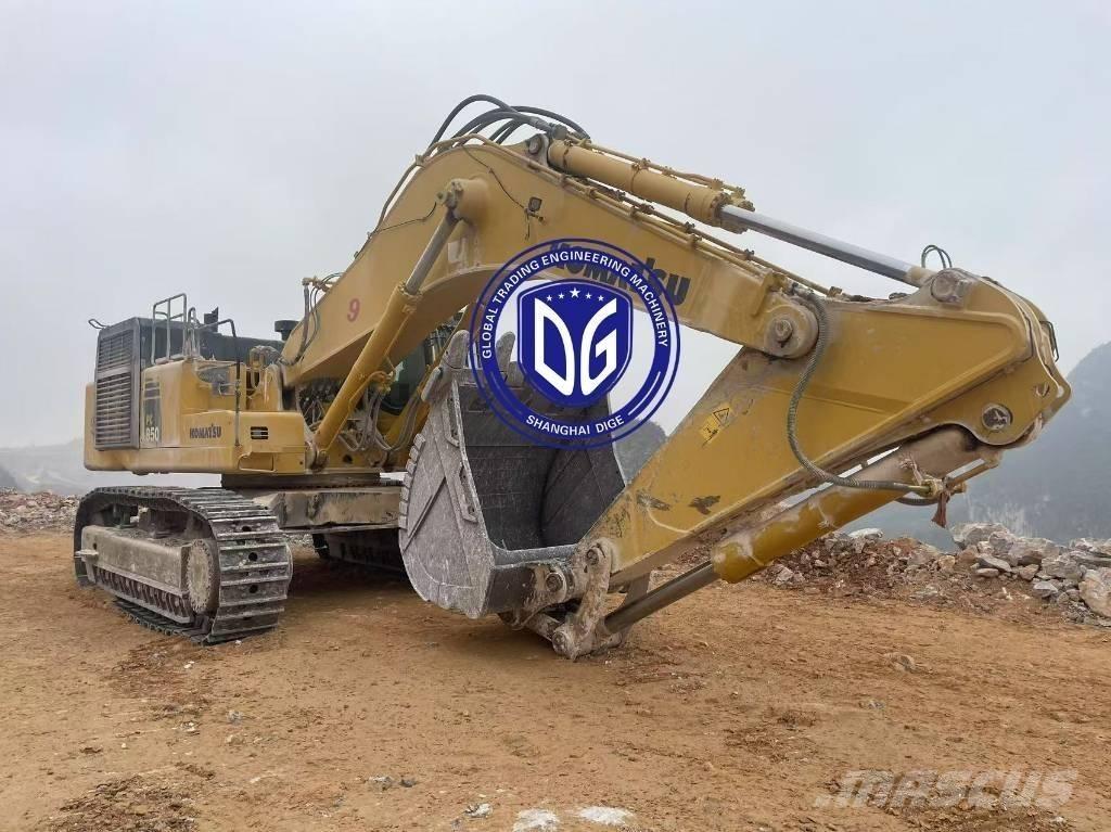 Komatsu PC 850-8 Pásová rýpadla