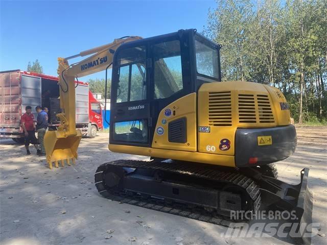 Komatsu PC60-8 Pásová rýpadla