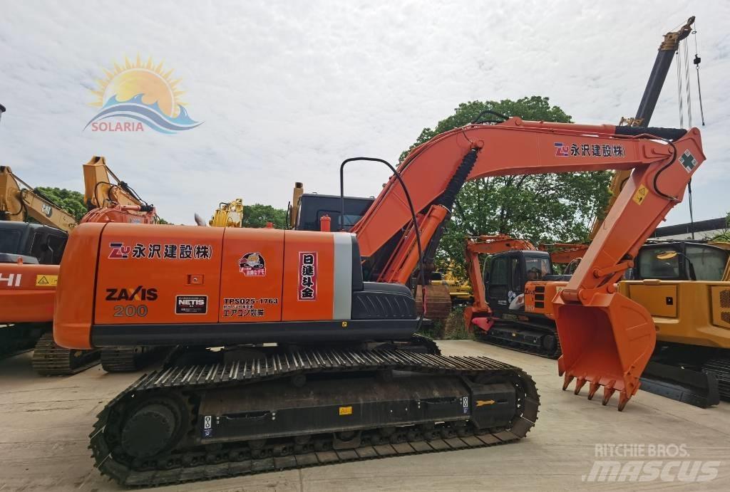 Hitachi ZX 200 Pásová rýpadla