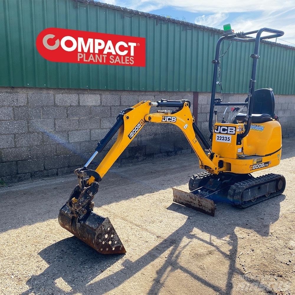 JCB 8008 Mini rýpadla < 7t